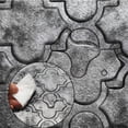 thumbnail image 2 of MeyJey Kitchen Rug, Anti Fatigue Kitchen Mat, Non Skid Waterproof Floor Mat, Thick Cushioned Runner Rug, 20"x60", Silver Gray, 2 of 6
