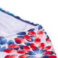 thumbnail image 4 of 2Pcs Kids Girl Tie Dye Bikini Set Fish Scale Ruffle Halter Swimsuit Toddler One Shoulder Bathing Suit Summer Outfits Set, 4 of 6
