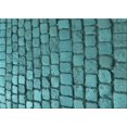 thumbnail image 1 of Ahgly Company Tapis Rectangulaire Lavable en Machine Turquoise Vert, 7 Pieds x 9 Pieds, 1 of 7