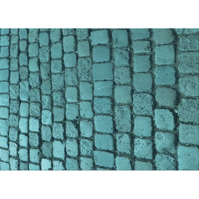 Ahgly Company Tapis Rectangulaire Lavable en Machine Turquoise Vert, 7 Pieds x 9 Pieds