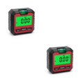 thumbnail image 4 of Shengyu 1/2/3 Level Box Protractor 490° Levels Gauge Bevel Gauges with Magnetic Base Electronic Angle Protractors Measuring Tools Red/Type 2 2PCS, 4 of 6