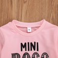 thumbnail image 3 of Baby Boys 2PCS Pants Sets Long Sleeve Round Neck Sweatshirt Tops Solid Color Pants Sets, 3 of 5