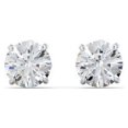 thumbnail image 1 of 1 Carat Solitaire Stud Earrings in Sterling Silver, 1 of 3