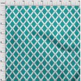 thumbnail image 4 of oneOone Rayon Sea Green Fabric Geometric Craft Projects Decor Fabric Printed By The Yard 56 Inch Wide, 4 of 5