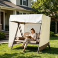 thumbnail image 4 of Outdoor Swing Cover All Season for Porch and Patio and Garden Swing Shade, 4 of 7