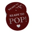 thumbnail image 1 of Inkdotpot Pack Of 100 Real Silver Foil Paper Tags Ready To Pop Baby Shower Favor Hang Tags, 1 of 6