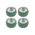 thumbnail image 5 of 4PC Beaded Napkin Ring With Craft Box Green & Silver, 5 of 5