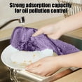 thumbnail image 4 of PRETXORVE Wipes Absorbent Non Kitchen House Cleaning Dishcloth Thickened Peplum Wipes, 4 of 6
