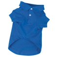 thumbnail image 1 of POLO DOG SHIRT Preppy Button Down Cotton Shirts for Dogs 5 Colors To Choose From(Large - 20" Raspberry Sorbet), 1 of 1