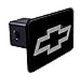 thumbnail image 3 of Chevy Bowtie Silver 3D Polyurethane Domed Plastic Trailer Hitch Cover 2" Receiver, 3 of 4