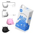 thumbnail image 4 of Bottle Protector Silicone Rotatable Closure 3D Printing Cow Shaped Milk Carton Cover For Beverage Baby Home Hiking Camping, 4 of 9