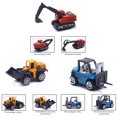 thumbnail image 1 of Mini Construction Car Model Kids Alloy Excavator Truck Set 6Pcs Mini Construction Vehicles Car Model Toys Kids Alloy Excavator Truck Cars Set Gift For Children, 1 of 7