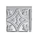 thumbnail image 3 of FASÃ„DE Traditional Style/Pattern 1 Decorative Vinyl Backsplash Panel in Brushed Aluminum (6X6 Inch Sample), 3 of 5