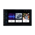 thumbnail image 2 of Dvkptbk Stereo Radio Double Din Android Car Stereo Radio with Bluetooth Gps 7 Inch HD Touchscreen in Dash Headunit Fm Radio Receiver Support WiFi Usb Android Ios Mirror Link Car Accessories, 2 of 9
