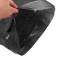 thumbnail image 3 of ELAYARD 50pcs Strong Garbage Tote Bags Durable Black for Office Use, 3 of 6