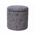 thumbnail image 1 of Hometrends Pouf de rangement tufté, 1 of 2