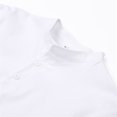thumbnail image 3 of Honganda Chemises à Manches Courtes pour Hommes Col Bande Bouton T-shirt d'Été, 3 of 5