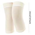 thumbnail image 4 of Sentmoon NonSlip Synthetic Silk Knee Protectors Warm Knitting Yoga Knee Pads Breathable Support Home Leg Protection Cold Weather Gear Soft Flexible Sleeve for Arthritis Sports, 4 of 4