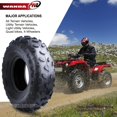 thumbnail image 5 of 2 New WANDA Sport ATV Tires 19x7-8 4PR - 10038, 5 of 5
