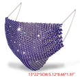 thumbnail image 2 of EIGTHTAIL Sexy Crystal Mask Glitter Rhinestones Jewelry Face Covering for Masquerade Party, 2 of 21