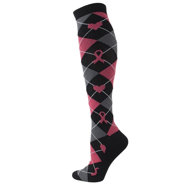 Dvkptbk Compression Bas pour Femmes et Hommes Personnes Sports de Plein Air Bas de Protection Élastiques pour les Jambes et Bas de Pressionks Chaussettes Hautes Roses - Soldes d'Été Liquidation