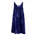 thumbnail image 1 of Bellella Robe Débardeur Femme Dentelle Patchwork Col Rond Robe d'Été Plissée Couture Couleur Bleu Foncé TG, 1 of 2