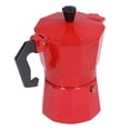 thumbnail image 4 of 3 Cups Aluminum Coffee Percolator Italian Cafetiere Moka Pot Household Maker Suitable for Stovetop Use, 4 of 7