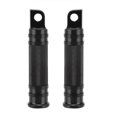 thumbnail image 2 of 2Pcs Aluminum Alloy Motorcycle Cnc Bike Foot Pegs Pedals Rest FootrestBlack, 2 of 8