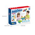 thumbnail image 3 of Push Bubble Creative Children's Three-dimensional Puzzle Game Relieve Stress Interlocking Blocks 48 Pcs, 3 of 7