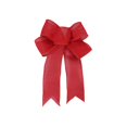 thumbnail image 3 of Christmas Linen Bow Christmas Wreath Decoration Bow Christmas Tree Decoration, 3 of 8