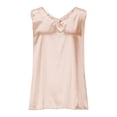 thumbnail image 3 of LOVZFMLL Camisoles pour Femmes à Paillettes Amples Polluer Unies à Col Rond Blouse Chemise Hauts, 3 of 5