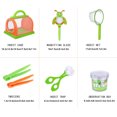 thumbnail image 3 of mtvxesu Pet Toy, Children's Outdoor Adventure Tools 7-piece Set Observation Box Glass Catcher Tweezers Insect Cage Set Pet Sale, 3 of 8