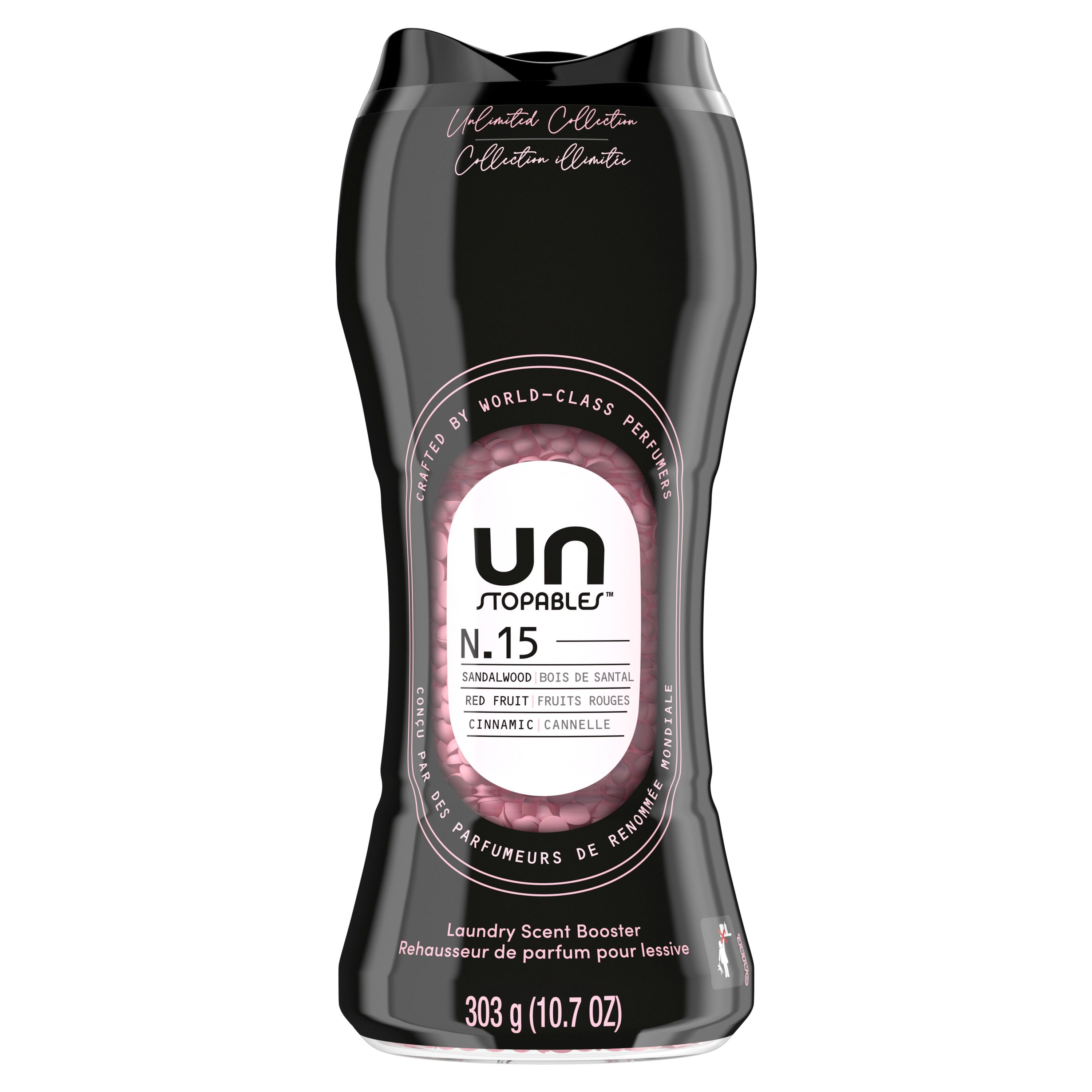 Perles rehausse-parfum pour la lessive Downy Unstopables collection Illimitée, nº 15, parfum fin, perles parfumées pour une fraîcheur longue durée