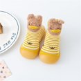 thumbnail image 2 of Infant Toddler Baby Cartoon Animals Non-slip First Walkers Elastic Socks Shoes, 2 of 3