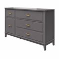 thumbnail image 2 of Mr. Kate Stella Wide Dresser, White, 2 of 9