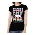 thumbnail image 1 of T-Shirt Tribal à Manches Courtes pour Femmes California Republic - Noir - Grand, 1 of 1