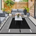 thumbnail image 4 of Gaderth Outdoor Rug 10x14 Waterproof Patio Rug, Reversible Plastic Straw Outdoor Carpet, Foldable Portable RV Camping Mat for Porch Balcony Deck Front Door Beach Picnic Camper, 4 of 9