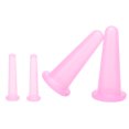 thumbnail image 2 of Cups Cupping Silicone, Small Compact Convenient Practical Massage Therapy Supplies  For Indoor For Home For Beauty Salon Pink, 2 of 8