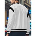 thumbnail image 4 of LOVZFMLL Jackets for Men Fashion Patchwork Button Up Cardigan Long Sleeved Hooded Casual Jacket, 4 of 5