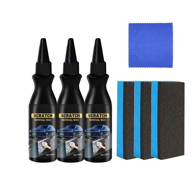 Réparer les Rayures des Voitures Réduire Efficacement et Réparer les Défauts des Véhicules avec Pâte de Réparation 100ML