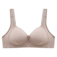 thumbnail image 2 of Bras for Women Plus Size Wireless Underwear Push Up Bra Everyday Bralettes, 2 of 6