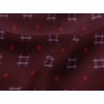 thumbnail image 4 of oneOone Viscose Jersey Fabric Check Kasuri Print Fabric By Yard 60 Inch Wide, 4 of 5