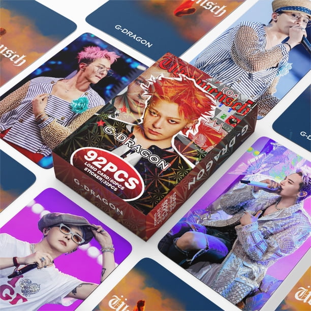 92 photos of multinational boy group bigbang support photo card
