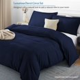 thumbnail image 2 of 500 TC 100% Egyptian Cotton Duvet Cover Zipper Closur Ultra Soft Durable and Fade Resistant Solid Pattern, 2 of 7