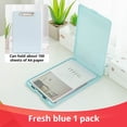 thumbnail image 1 of EGNMCR Rentrée Scolaire, Cadeau pour Enfants Boîte de Fichiers A4 Rangement de Fichiers Boîte de Fichiers Boîte de Fichiers Multifonctionnelle Dossier en Plastique Transparent Rangement Bloc-Notes Boîtes de Fichiers, 1 of 6