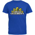 thumbnail image 1 of Local Celebrity Royal Adult T-Shirt, 1 of 1