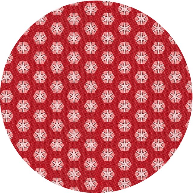 Ahgly Company Tapis d'Intérieur Lavable en Machine Carré Transitionnel Pastel Rouge Rose, 3 Pieds Carré