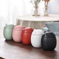 thumbnail image 4 of tredstone Ceramic Canisters For Neat And Tidy Kitchen Cute Cat Form Ceramic Tea Jars green 500ml 1Set, 4 of 6