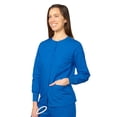 thumbnail image 3 of Adar Universal Scrubs For Women - Round Neck Warm-Up Scrub Jacket, 3 of 7