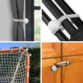 thumbnail image 4 of 4 Inch White Bungee Cords with Ball, Tarp Tie Down Cord, 10 Pcs, 4 of 5